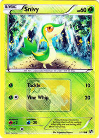 Snivy - 1/114 - League Promo - Pokemon League/Organized Play Promos