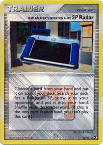 Team Galactic's Invention G-109 SP Radar - 96/111 - League Promo - Pokemon League/Organized Play Promos