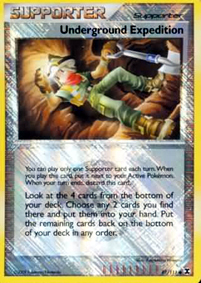 Promo Underground Expedition Pokemon League Promo 2009-2010