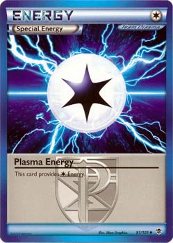 Pokemon Trading Card Game Plasma Energy 91/101 Uncommon Energy Black & White Plasma Blast