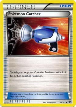 Pokemon Trading Card Game Pokemon Catcher 83/101 Uncommon Trainer Black & White Plasma Blast
