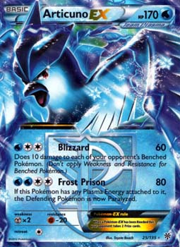 Articuno EX 25/135