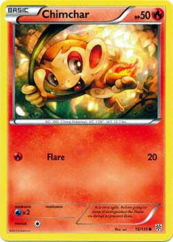 Chimchar 15/135