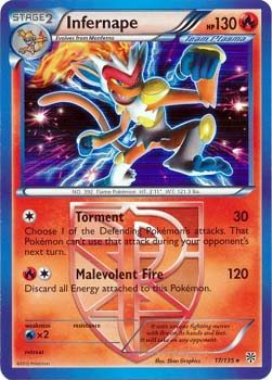 Infernape 17/135