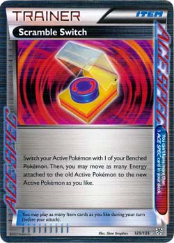 Scramble Switch 129/135 Ultra Rare Holo