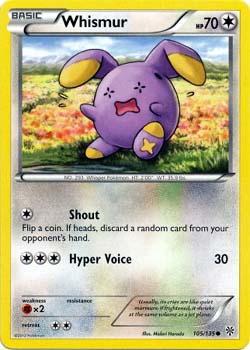 Whismur 105/135