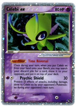 Pokemon POP Series 2 Promo Card Celebi EX 17