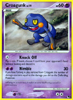 Pokemon POP Series 9 Promo Card Croagunk 7/17 Uncommon
