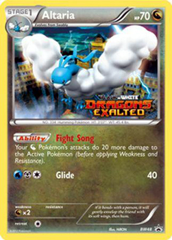 Altaria Prerelease BW48 Holo Pokemon Promo