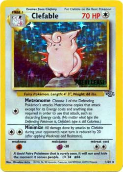 Clefable Prerelease 1/64 Promo
