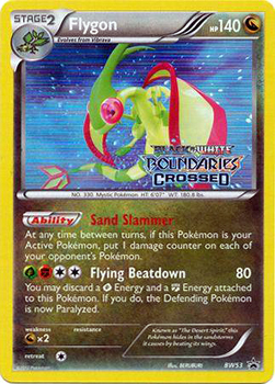 Flygon Pre Release BW53 Holo Pokemon Promo