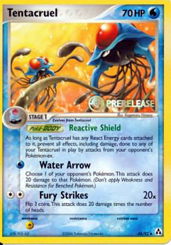 Tentacruel Prerelease Promo