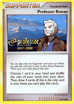 Professor Oak's Visit 122/132 Promo (Professor Program 2008-2009)