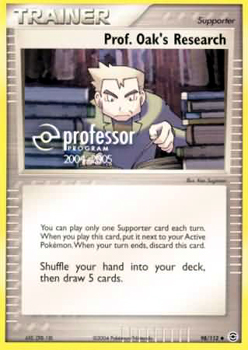 Professor Oak's Research 98/112 Promo (Professor Program 2004-2005)