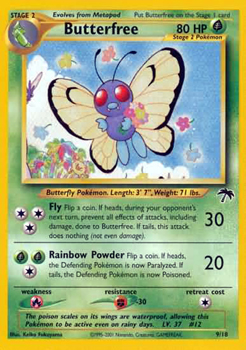 Butterfree 9/18 Southern Islands Promo
