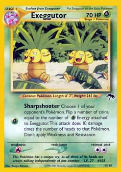 Exeggutor 13/18 Southern Islands Promo