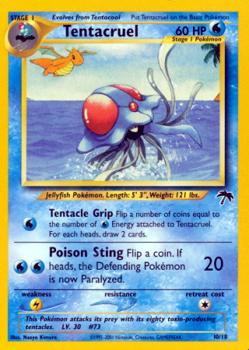 Tentacruel 10/18 Common Southern Islands Promo