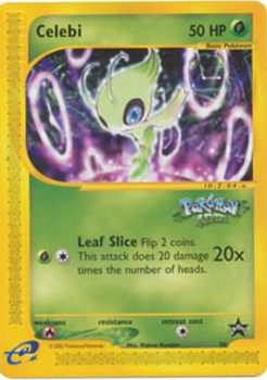 Celebi 50 Pokemon 4 Ever Rare Pokemon Promo