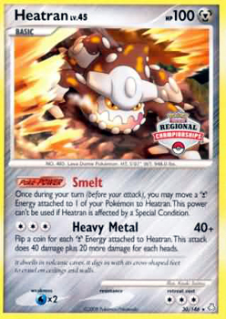 Heatran 30/146 Regional Championships Rare