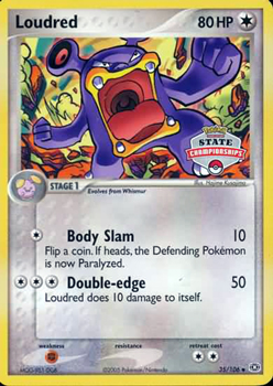 Loudred 35/106 State Championships Uncommon Promo