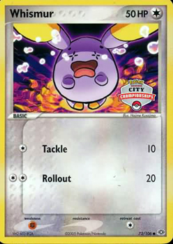Whismur 73/106 City Championships Common
