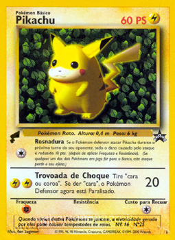 Pikachu 1 Portuguese 2000 World Collection